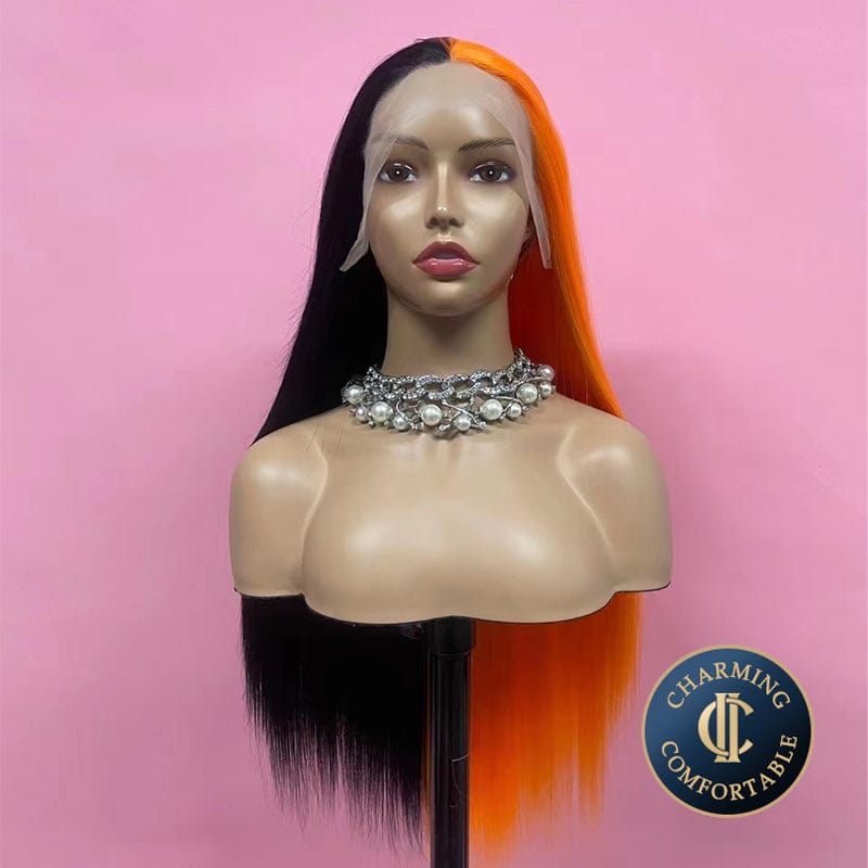 body wave braided japanese futura fiber blonde ombre synthetic human hair mix full lace wig natural hairline vendor wholesale