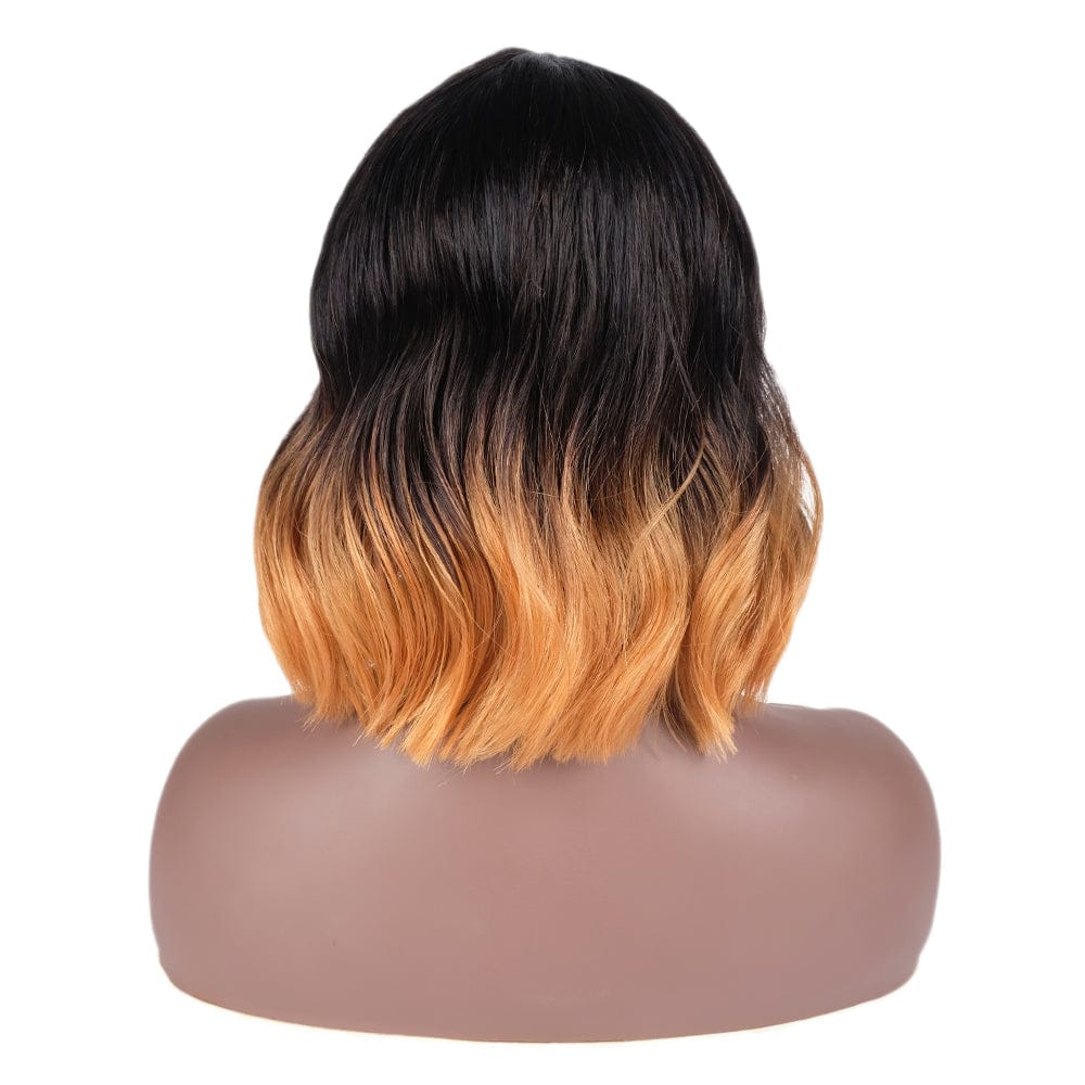 body wave sleek quality wholesale cheap high Temperature made machine wig heat resistant fiber body synthetic hair wig for women
