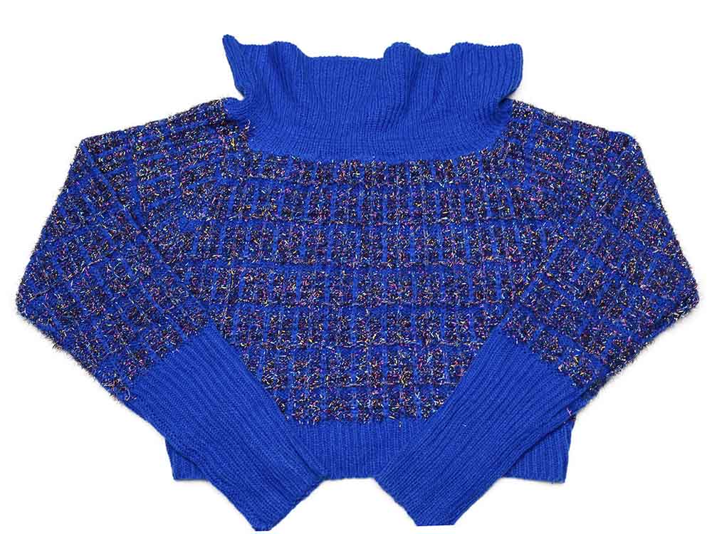 boutique women crop top and shorts fashion 2 piece sweater set