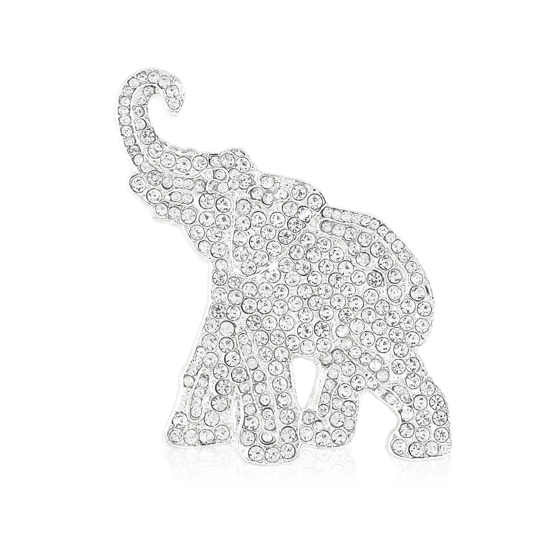 Bracelet / bracelet 10MM  Pearl Rhinestones Bead Elephant charm bracelet