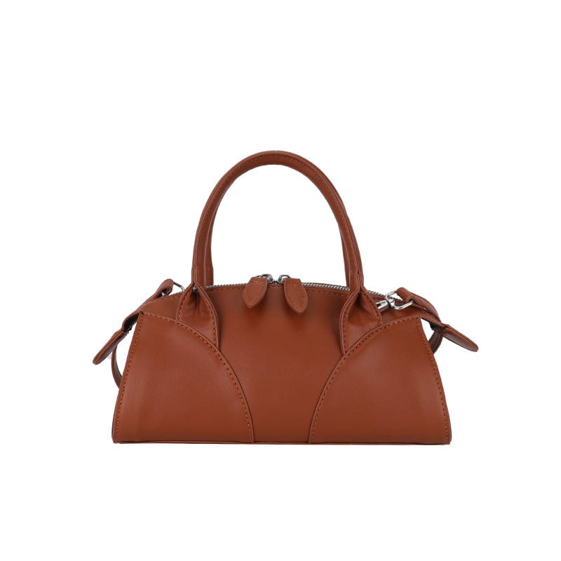 Brown 2023 Custom Logo Fashion Bags Female Patchwork Leather Handbags for Women Luxury Wholesale Vendor