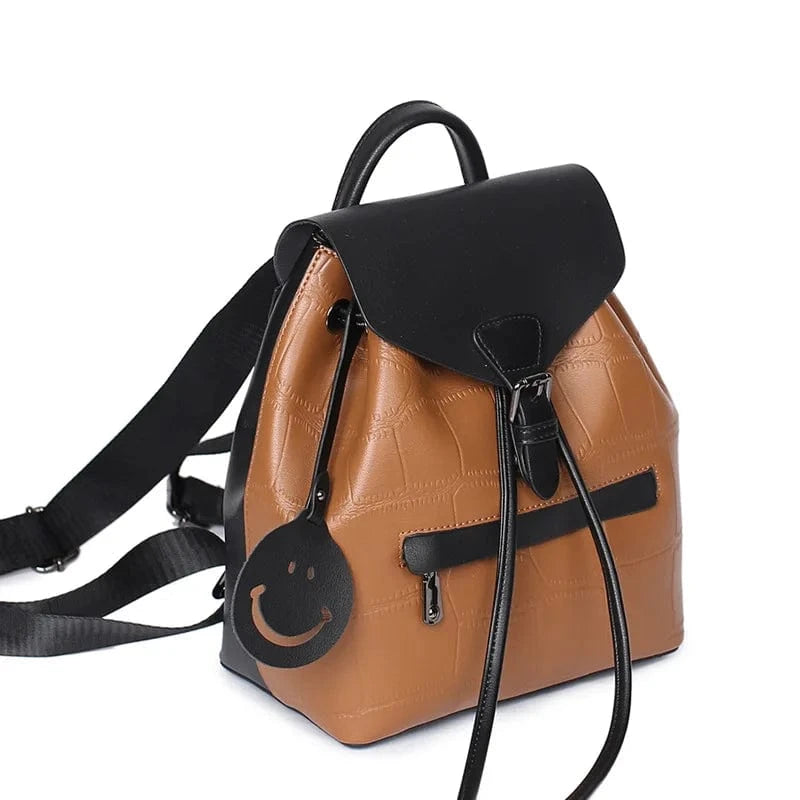 Brown Backpack Purse for Women  Travel Bag Leather Backpack Shoulder Bag Girls Backpack Schoolbag