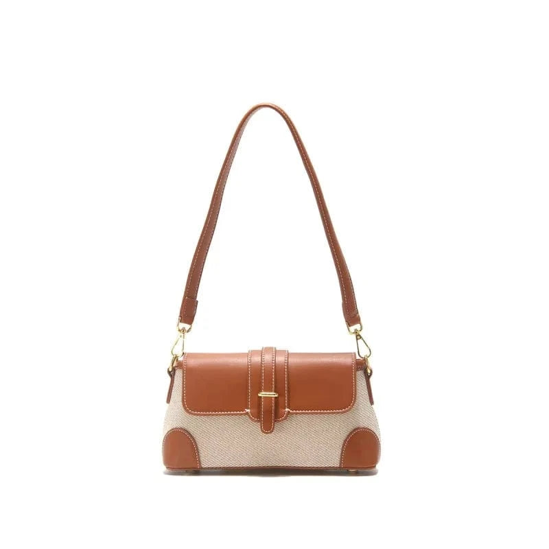 brown Hot sell brown handbags foer women factory customizable shoulder bag armpit trendy mini handbags