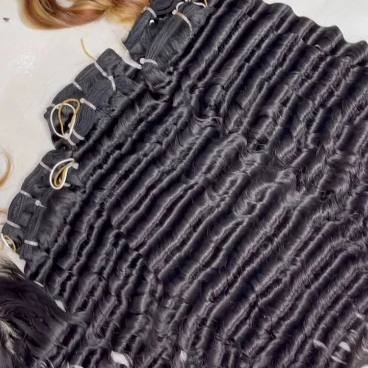 Burmese Curly Vietnamese Raw Human Hair Cuticle Aligned Hair burmese raw hair bundles