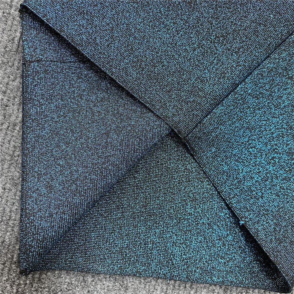 BY1977 Women Elegant Celebrity Blue Bodycon Stretchy Bandage Dress