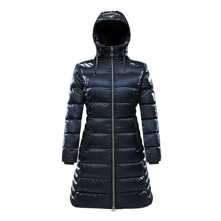 Canada Ladies Goose Duck Down Long Coat Winter Goose Down Coats Women Parka Jacket Parka Coat with Hood for Ladies Women