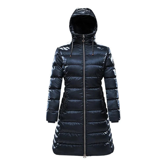 Canada Ladies Goose Duck Down Long Coat Winter Goose Down Coats Women Parka Jacket Parka Coat with Hood for Ladies Women