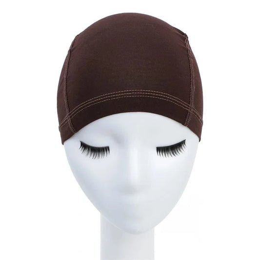 Cancer Bamboo Headwear for Women Bamboo Wig Cap Hat Liner Chemo Soft Breathable Bamboo Wigs Grip Cap with 6 Adjustable Positions