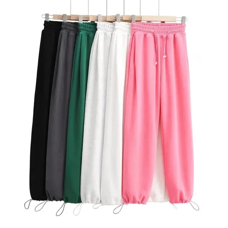 Casual Custom Womens Track Jogging Candy Color Pant Ladies Sweat Pants