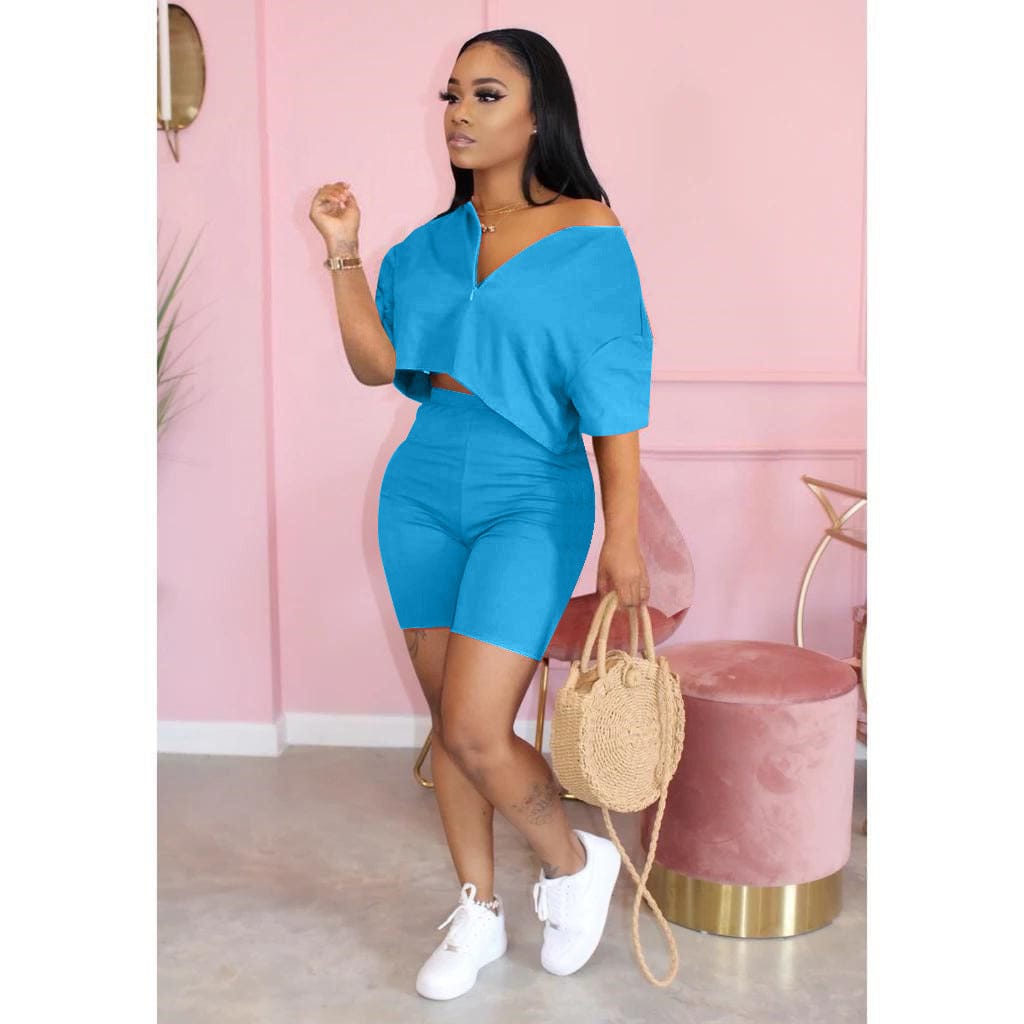 Casual Sets For Womens Summer Short  Two Piece Set Clothing Summer