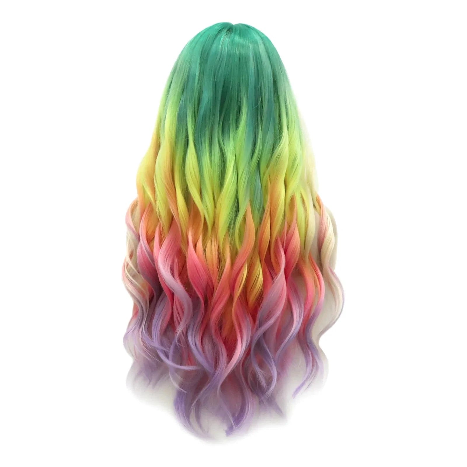 Celebrity 150% Density Ombre Color Heat Resistant Lace Front Synthetic Hair Wigs For Daily Wearing
