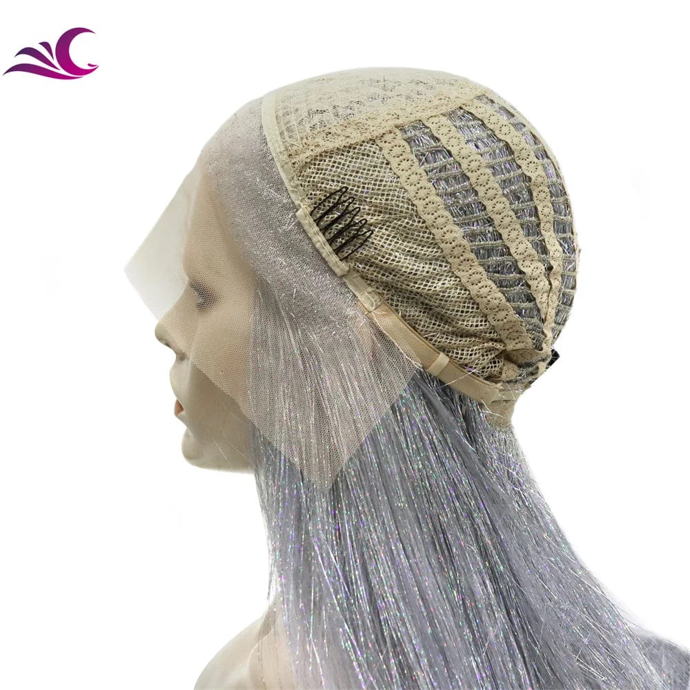 Celebrity Futura High Temperature Cosplay Synthetic Bang Wig drag queen Hair lace front wigs
