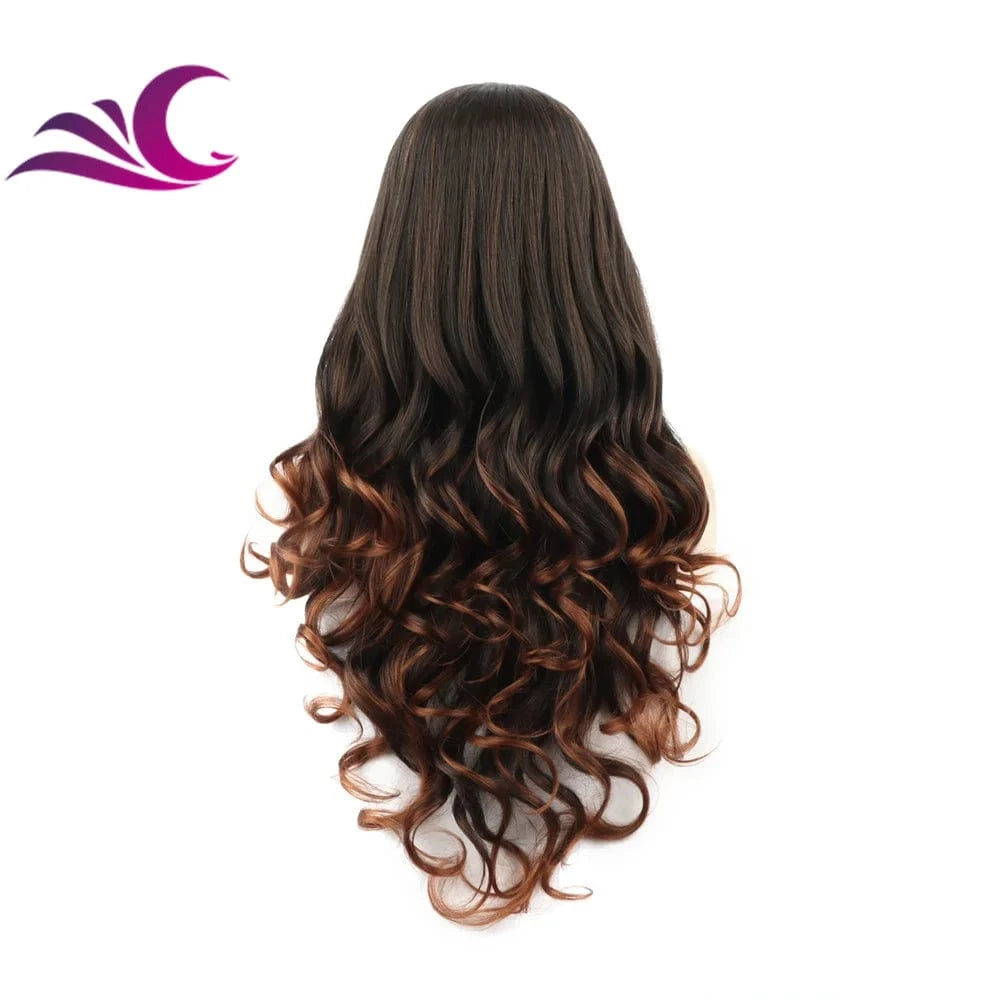 Celebrity high quality nezuko cosplay wig premium fiber heat resistant pre-plucked lace front wig for cosplay