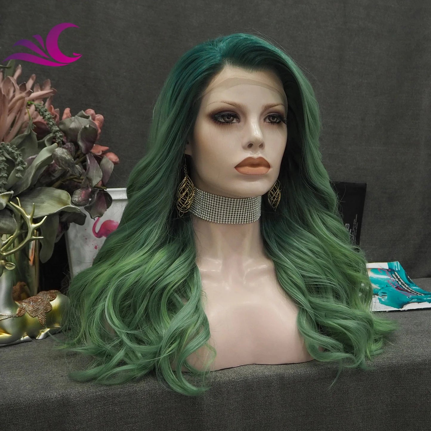 Celebrity hot selling joker and harley quinn cosplay wig high quality heat resistant protein filament wig