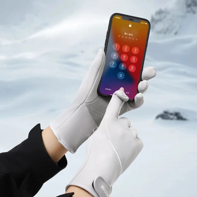 Cheap anti-slip custom cycling touchscreen riding women driving warm gloves in winter