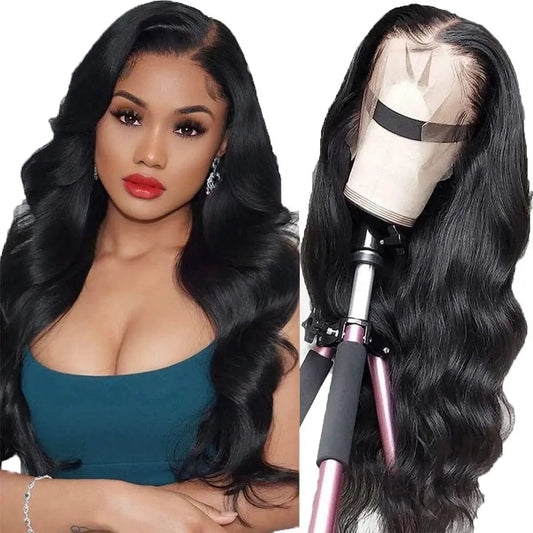 Cheap Body Wave Natural Human Hair Wigs 13X6 Hd Human Hair Lace Front Wigs For Black Women 13X4 Hd Lace Frontal Wigs Human Hair
