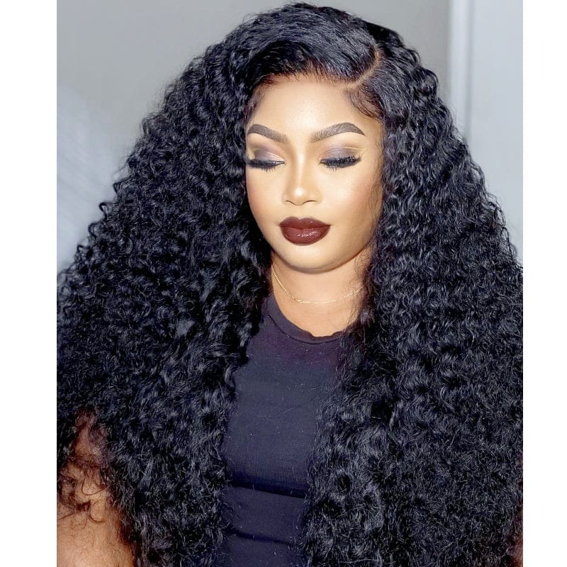 cheap curly hair Transparent HD 13x4 13x6 360 Full Lace Frontal Wigs Curly Virgin Raw Brazilian Pre Pluck Lace Human Hair Wig