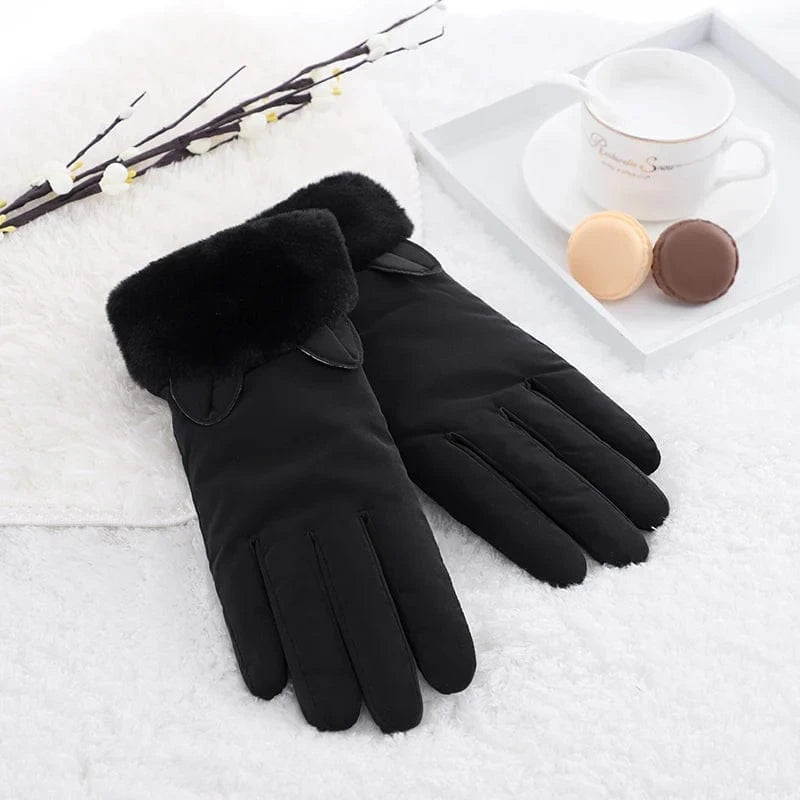 Cheap fancy girls thermal bike cycling touch screen women winter fashion riding gloves