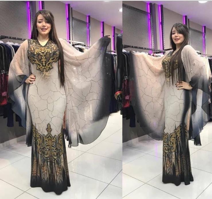 Cheap Muslim Arabic Silk Dubai Islamic Clothing Women Muslim kaftan robe evening gowns party Fashion Satin abaya Dress