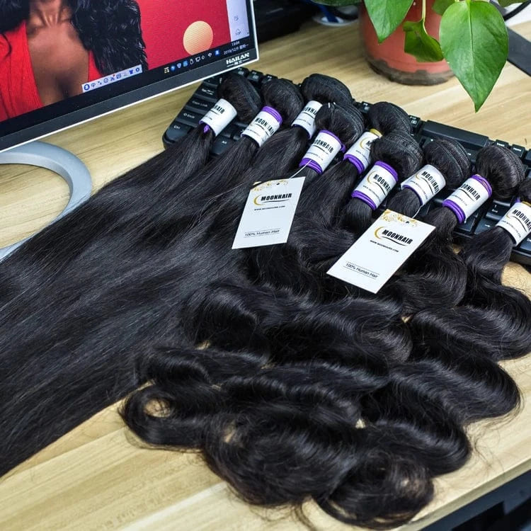 Cheap Original Citicle Aligned Human Hair Weaving Peruvian Brazilian 8 To 28Inches Straight Weave Bundles Brazilians Hair
