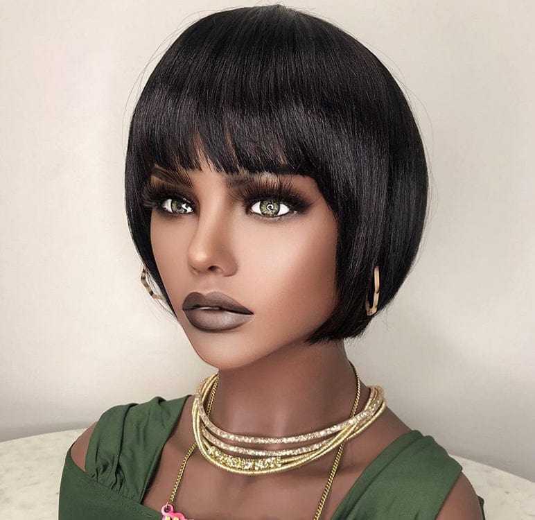 Cheap price bob wigs Human Hair Raw Virgin short bob wigs human hair lace front Short Bob Wigs For Black Women