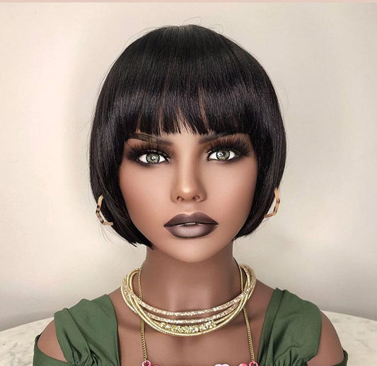 Cheap price bob wigs Human Hair Raw Virgin short bob wigs human hair lace front Short Bob Wigs For Black Women