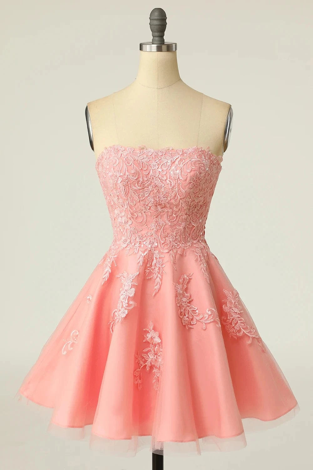 Cheap Strapless Short Prom Party Dress Girl Sexy Mini Homecoming Dresses For Wholesale