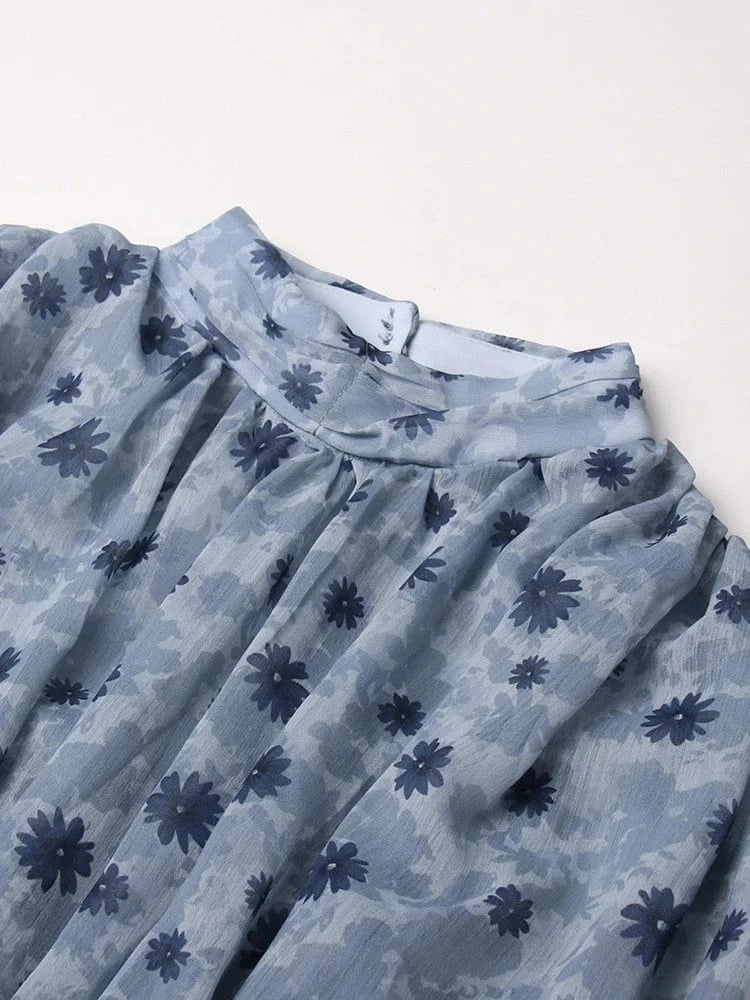 CHICEVER Casual Dresses Stand Collar Slim Sleeveless High Waist Dress For Women 2023