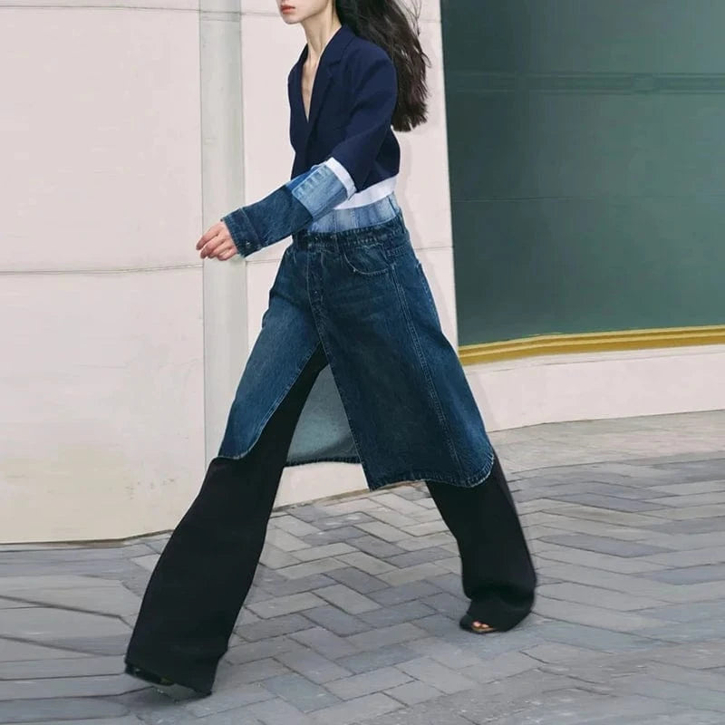 CHICEVER Fashion Lapel Long Sleeve Single Breasted Long Winter Jackets For Women