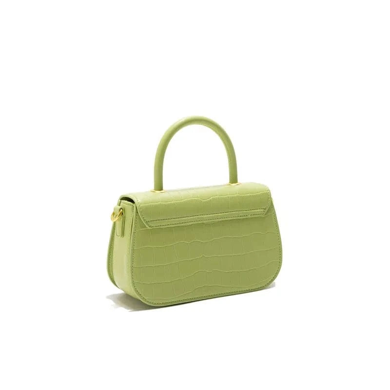 China factory body cross handbags 2023 Summer hot sell blue messenger bag pu leather crocodile skin handbag