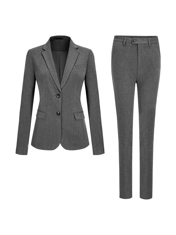 China Factory OEM 3 Piece Suit Wholesale High-quality Business Suit Formal Office Work Gray Blue Black Blazer Set