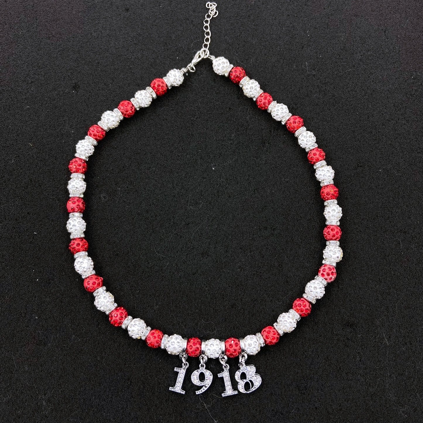 classic / 19CM / 3 Delta Tassel Number Necklace Set Jewelry