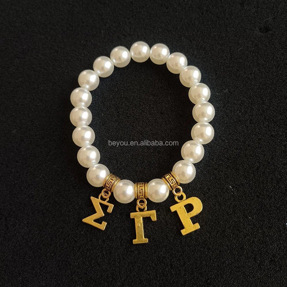 classic / 19CM / zpb Custom Handmade Silver Color Chain Pearl Beaded Bracelet Elegant Adjustable Female Niche Design Bangle Girls Accessory Jewelry