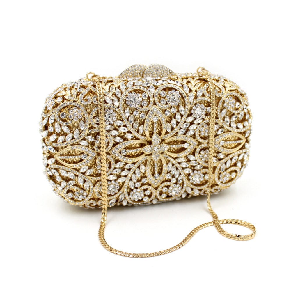 Clutch Custom Women bling diamond party skull handbag hand rhinestone Pumpkin ice cream clutch Butterfly owl Swan  purse evening bags
