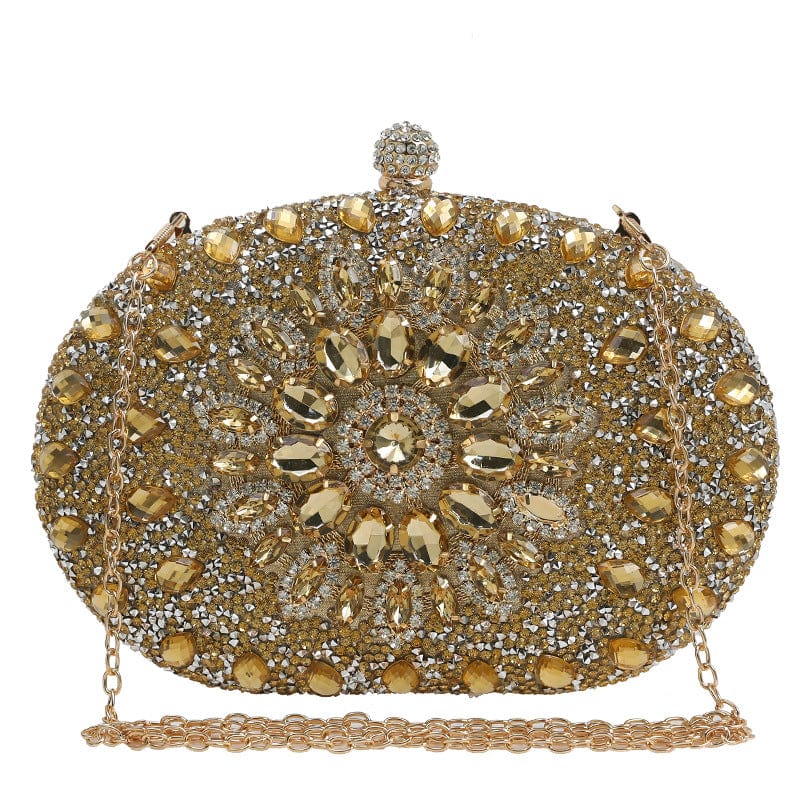 clutch Luxury Bling Purses Rhinestone Handbags