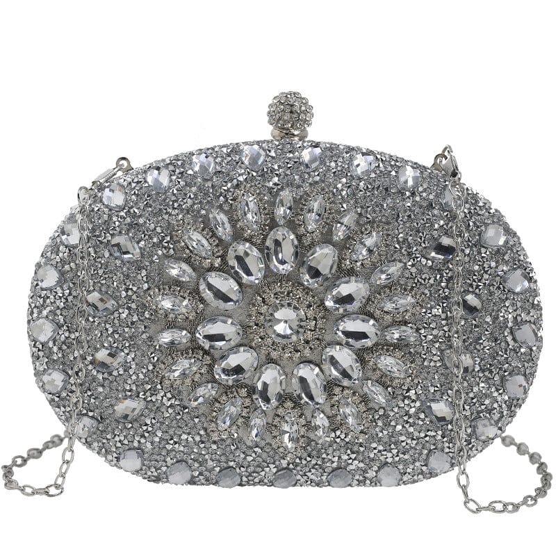 clutch Luxury Bling Purses Rhinestone Handbags