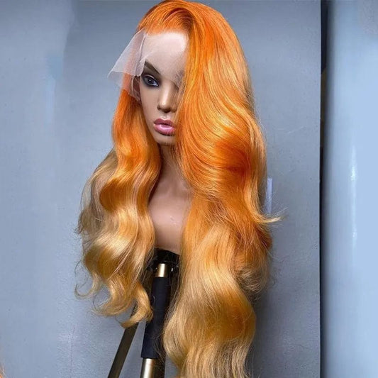 Colorful Body Wave Wig 100% Virgin Hair