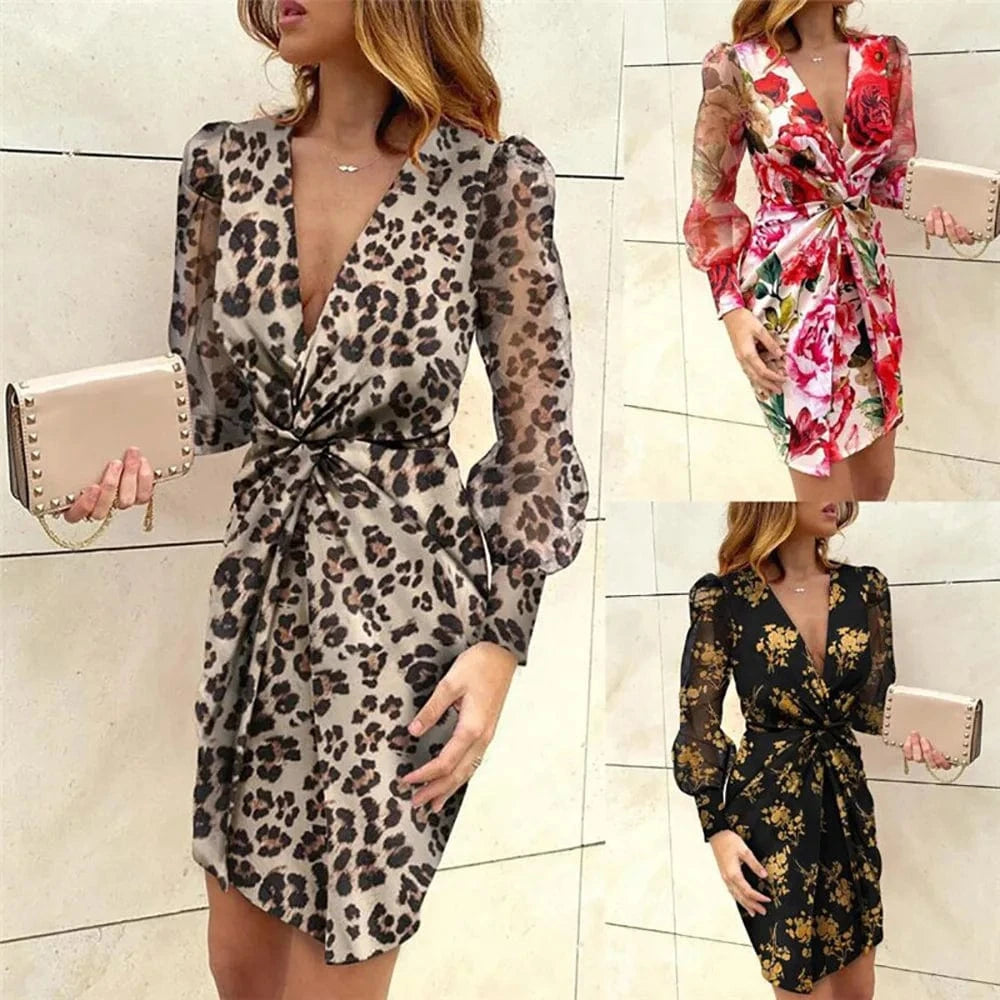 Concise design Women Black Casual Velvet Pearl Yarn V-neck Slit Lace Knee Length Wedding Dress