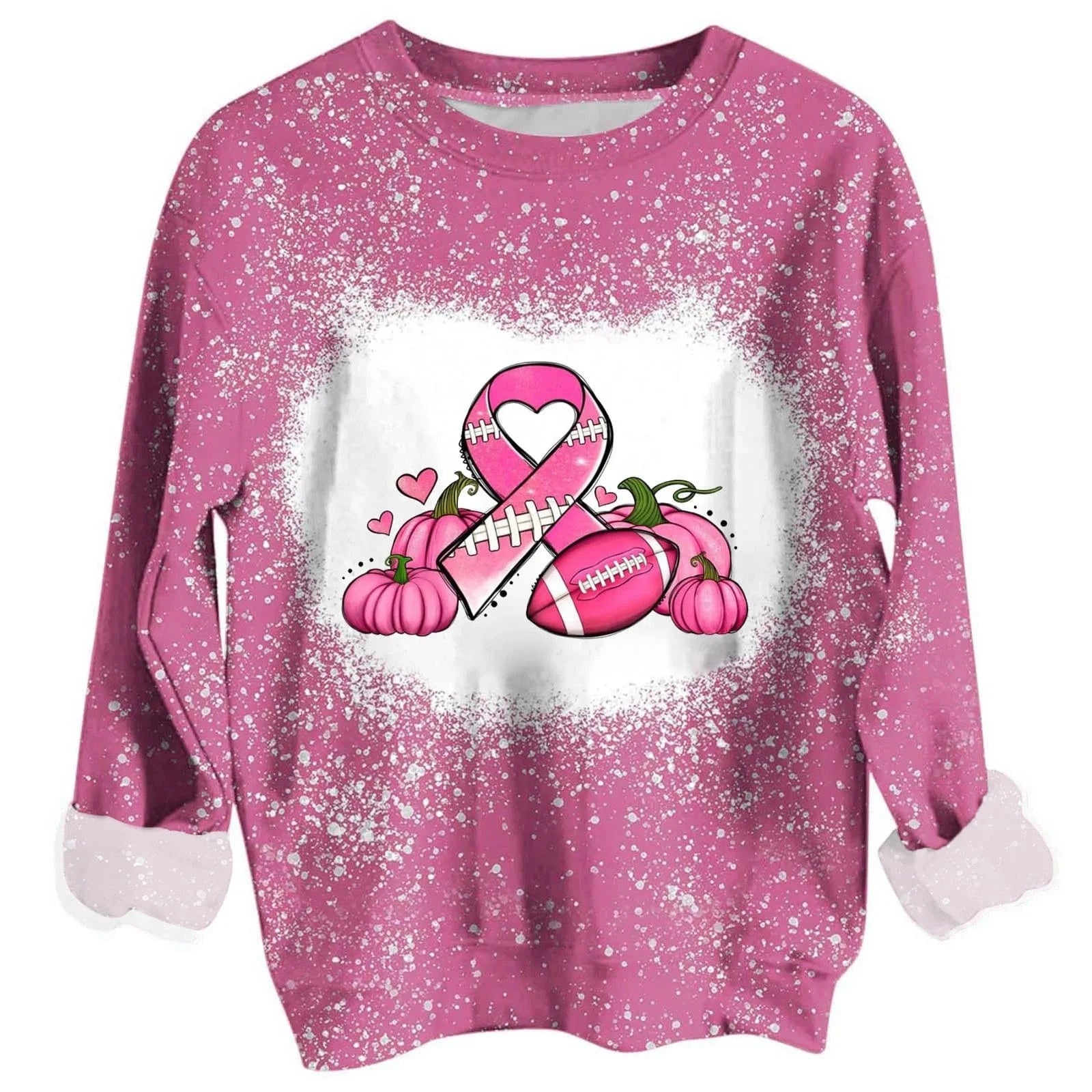 custom Hollamas digital printing sports long sleeve women's leisure fashion all over print crewneck sweatshirt