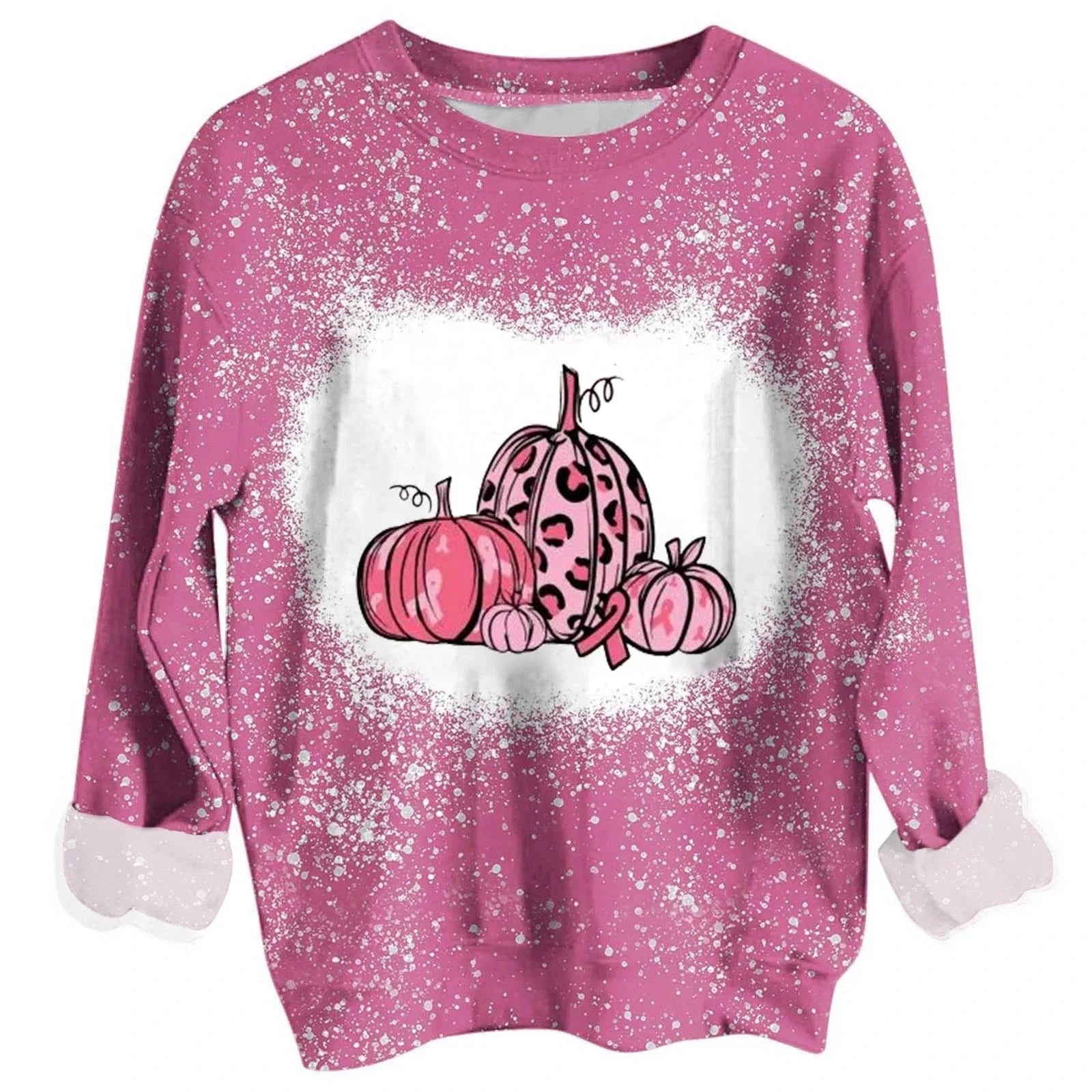 custom Hollamas digital printing sports long sleeve women's leisure fashion all over print crewneck sweatshirt