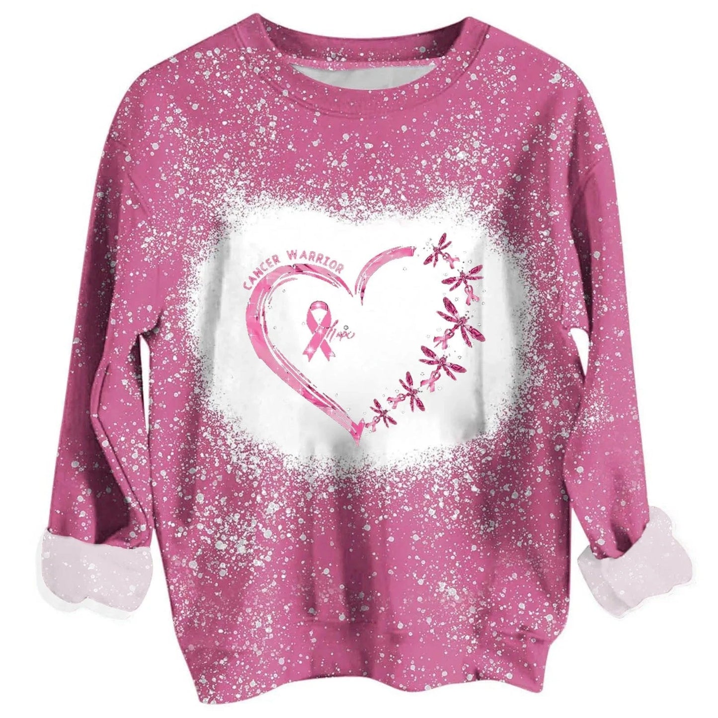 custom Hollamas digital printing sports long sleeve women's leisure fashion all over print crewneck sweatshirt