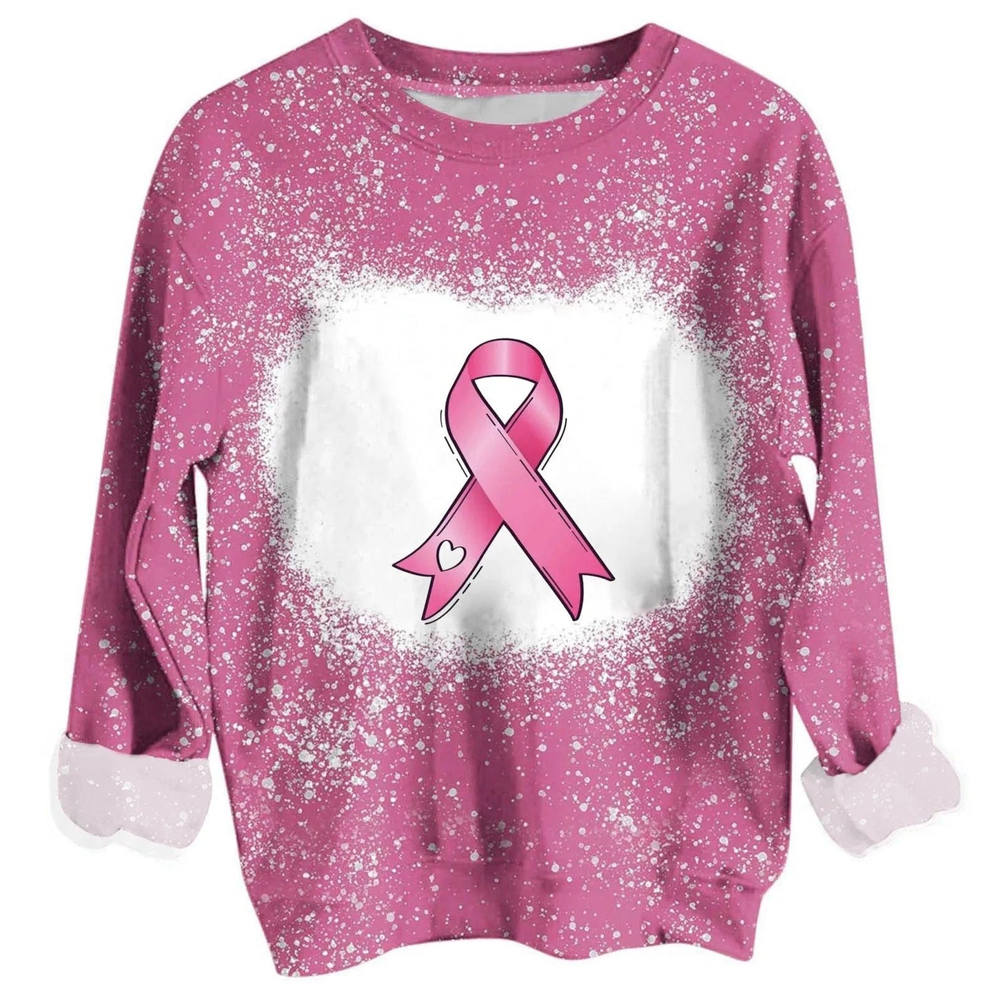 custom Hollamas digital printing sports long sleeve women's leisure fashion all over print crewneck sweatshirt