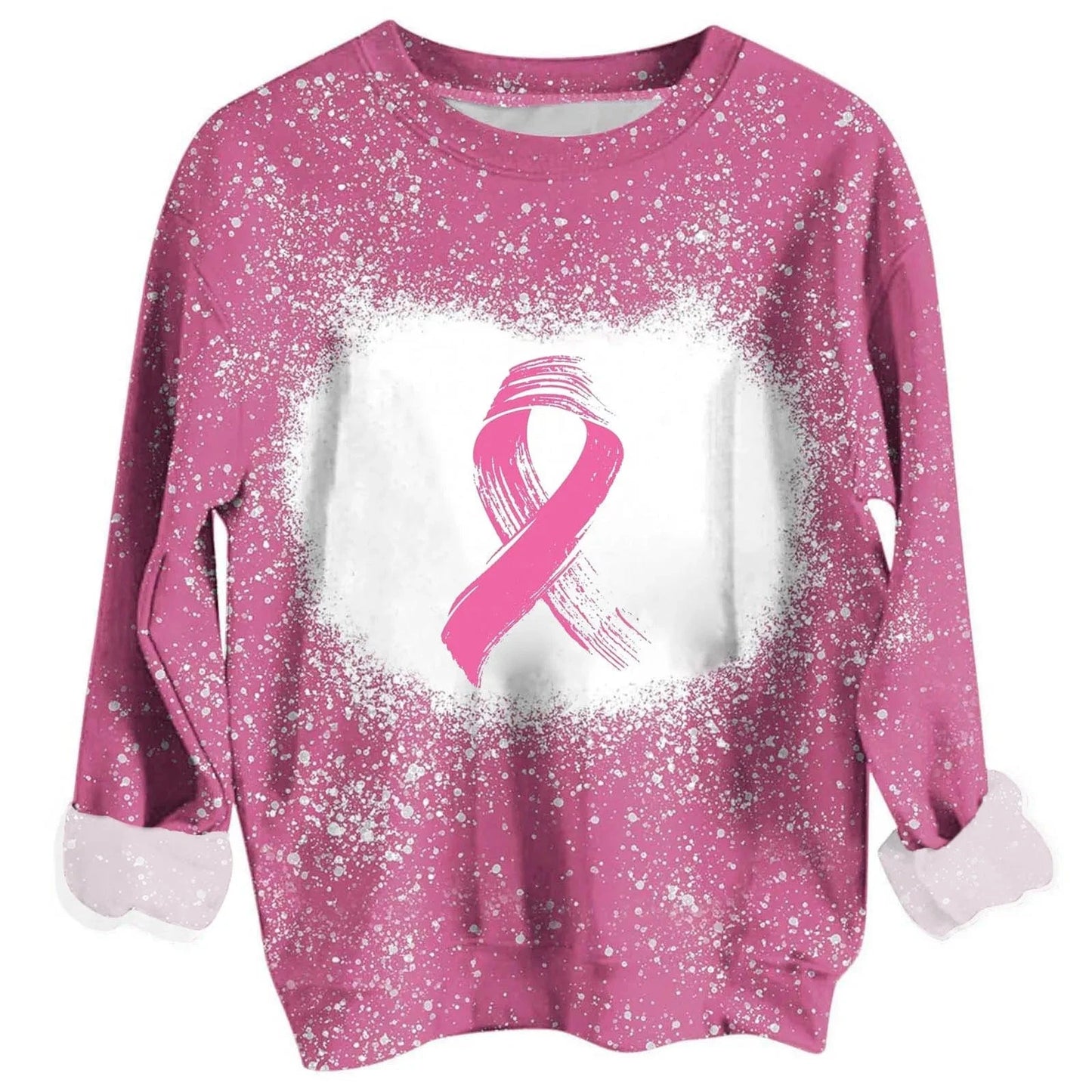 custom Hollamas digital printing sports long sleeve women's leisure fashion all over print crewneck sweatshirt