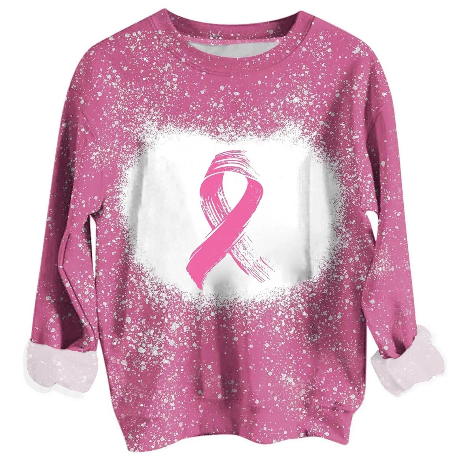 custom Hollamas digital printing sports long sleeve women's leisure fashion all over print crewneck sweatshirt