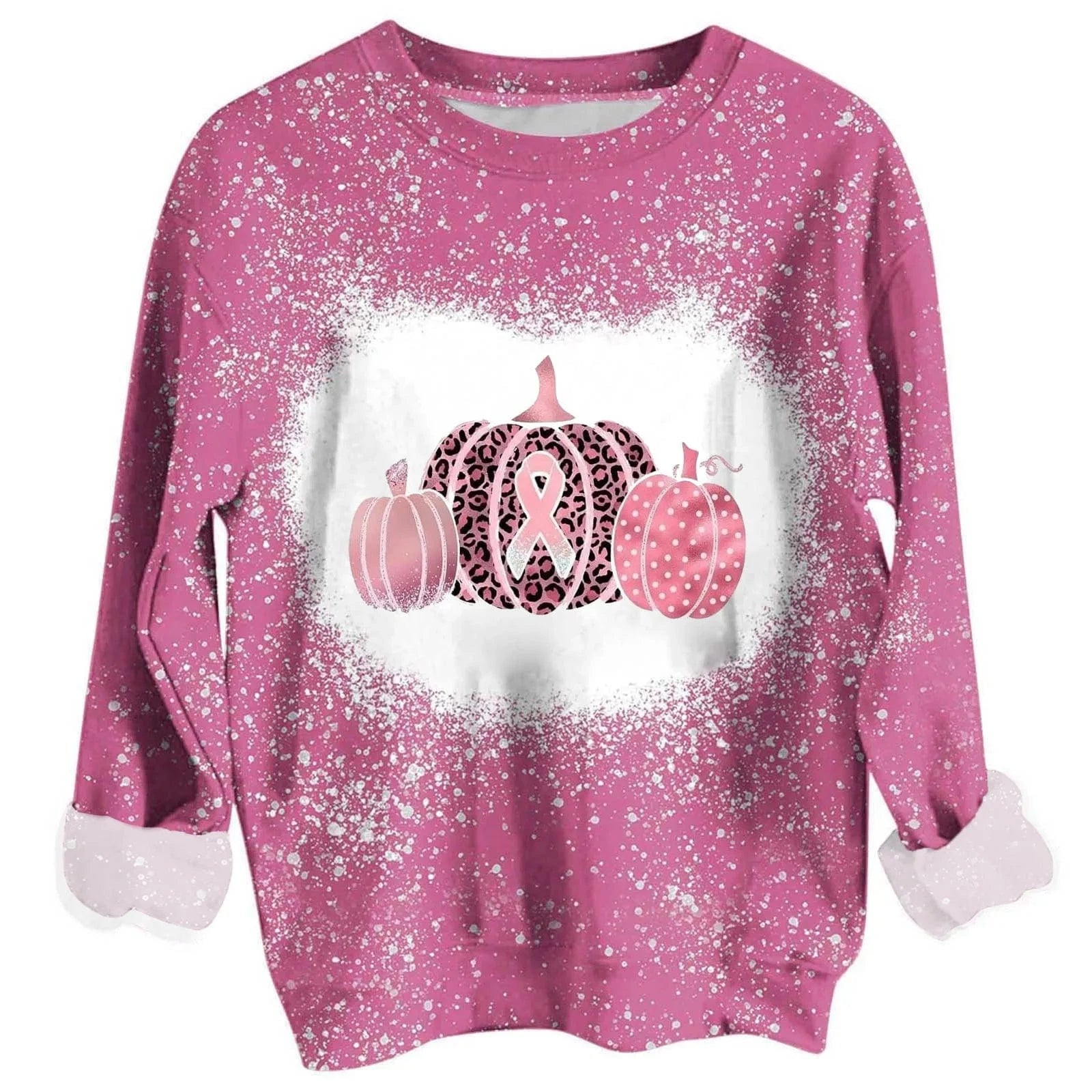 custom Hollamas digital printing sports long sleeve women's leisure fashion all over print crewneck sweatshirt