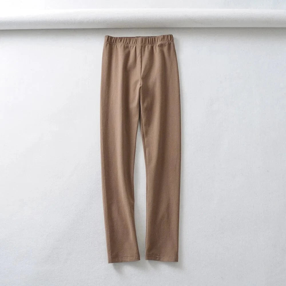 Custom logo crew neck cotton fleece sweatshirt raw edge for fitness outfit wear with yoga biker shorts legging match set