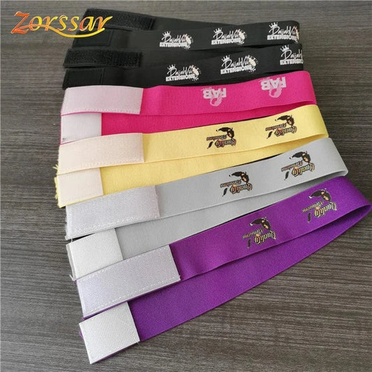 Custom logo designer headband wraps women elastic Adjustable athletic wig Lace Hair melt band