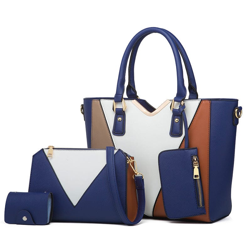 Custom Logo Large Capacity Crossbody Bags 4 Pcs/set New Designer Women Shoulder Bags Female Ladies Hand Bags Handbags Set