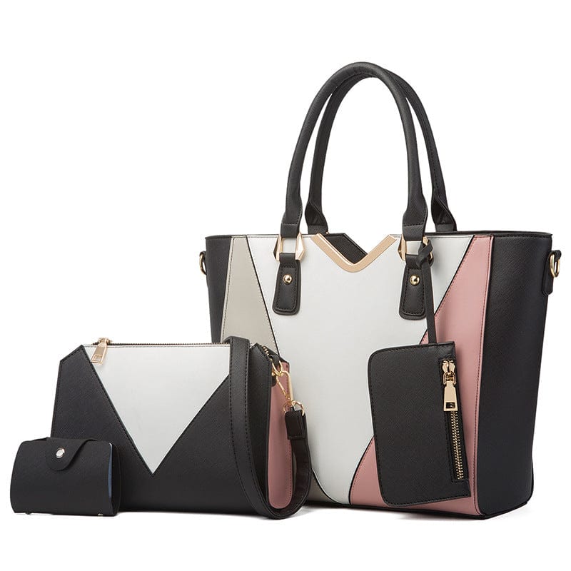 Custom Logo Large Capacity Crossbody Bags 4 Pcs/set New Designer Women Shoulder Bags Female Ladies Hand Bags Handbags Set