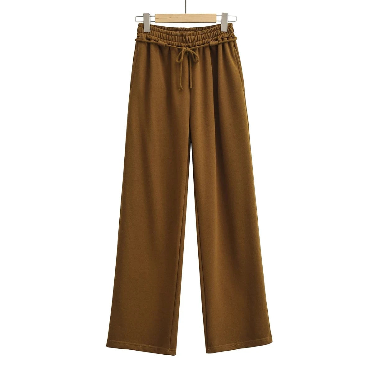 Custom Logo Women Drawstring Waist Designer Sweatpants